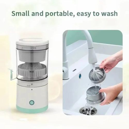Portable Electric Juicer USB Charging Orange Lemon Fruit 
