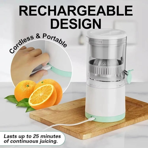 Portable Electric Juicer USB Charging Orange Lemon Fruit 