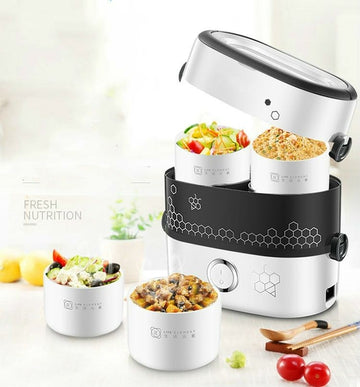 220V 250w 1.5L 4x0.37L Ceramic liner Electric lunch box Rice cooker