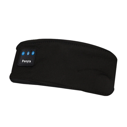 Bluetooth Sports Headband Elastic Eye Mask Sleeping Headphones for Men